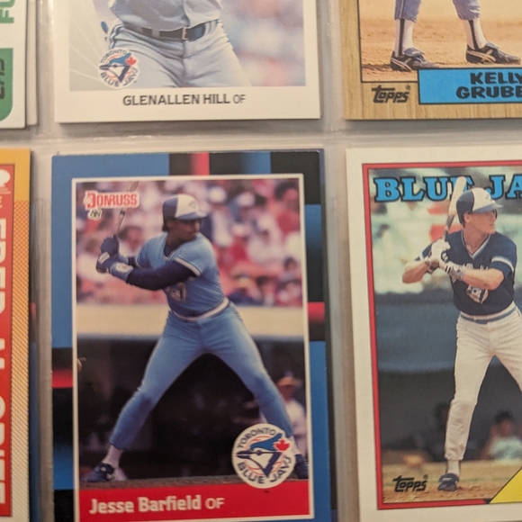Set of 9 Baseball Cards Toronto Blue Jays - Picture 8 of 10